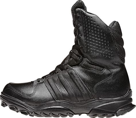 black Adidas assault boots